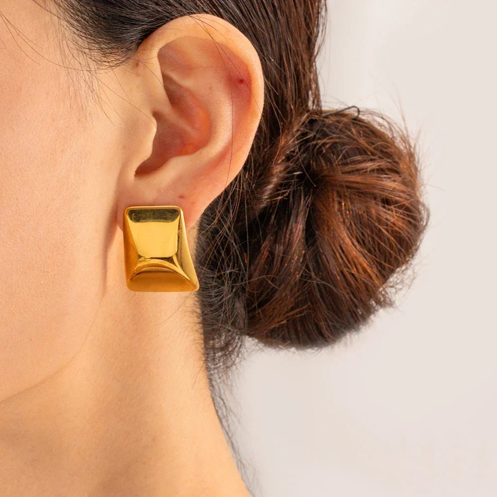 [Royal&Vicky]Elsie Gold Earrings