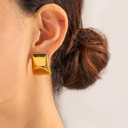 [Royal&Vicky]Elsie Gold Earrings