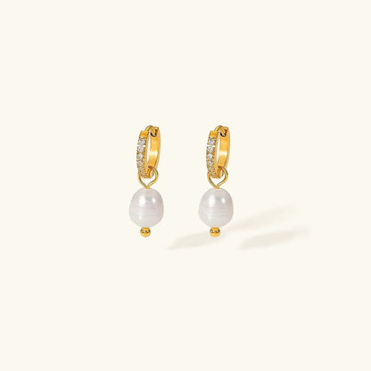[Royal&Vicky]Sara Pearl Earrings