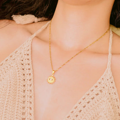 [Royal&Vicky]Solana Gold Necklace