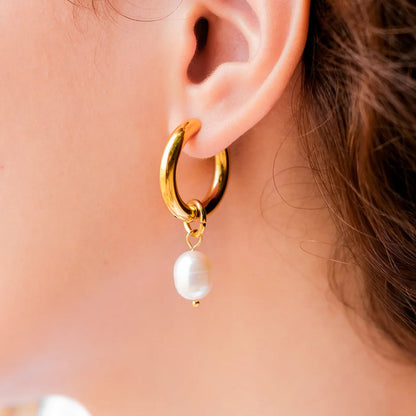 [Royal&Vicky]Stella Pearl Earrings