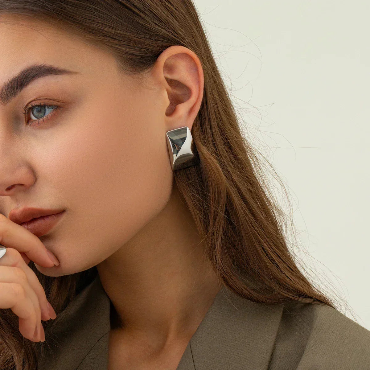 [Royal&Vicky]Elsie Gold Earrings