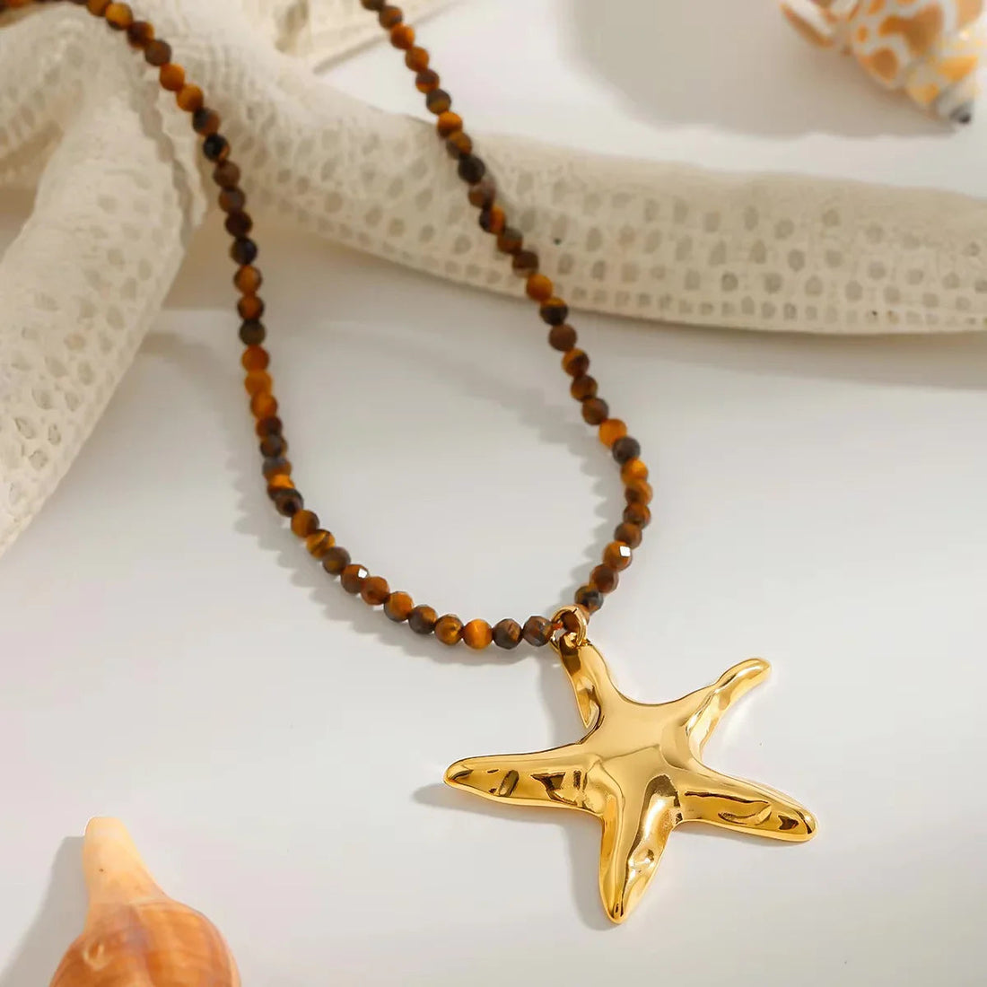 [Royal&Vicky]Umi Gold Starfish Pendant