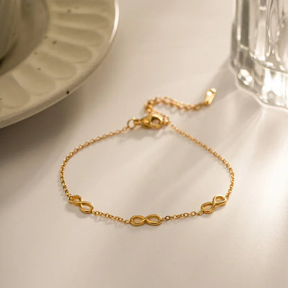 [Royal&Vicky]Everlasting Gold Bracelet