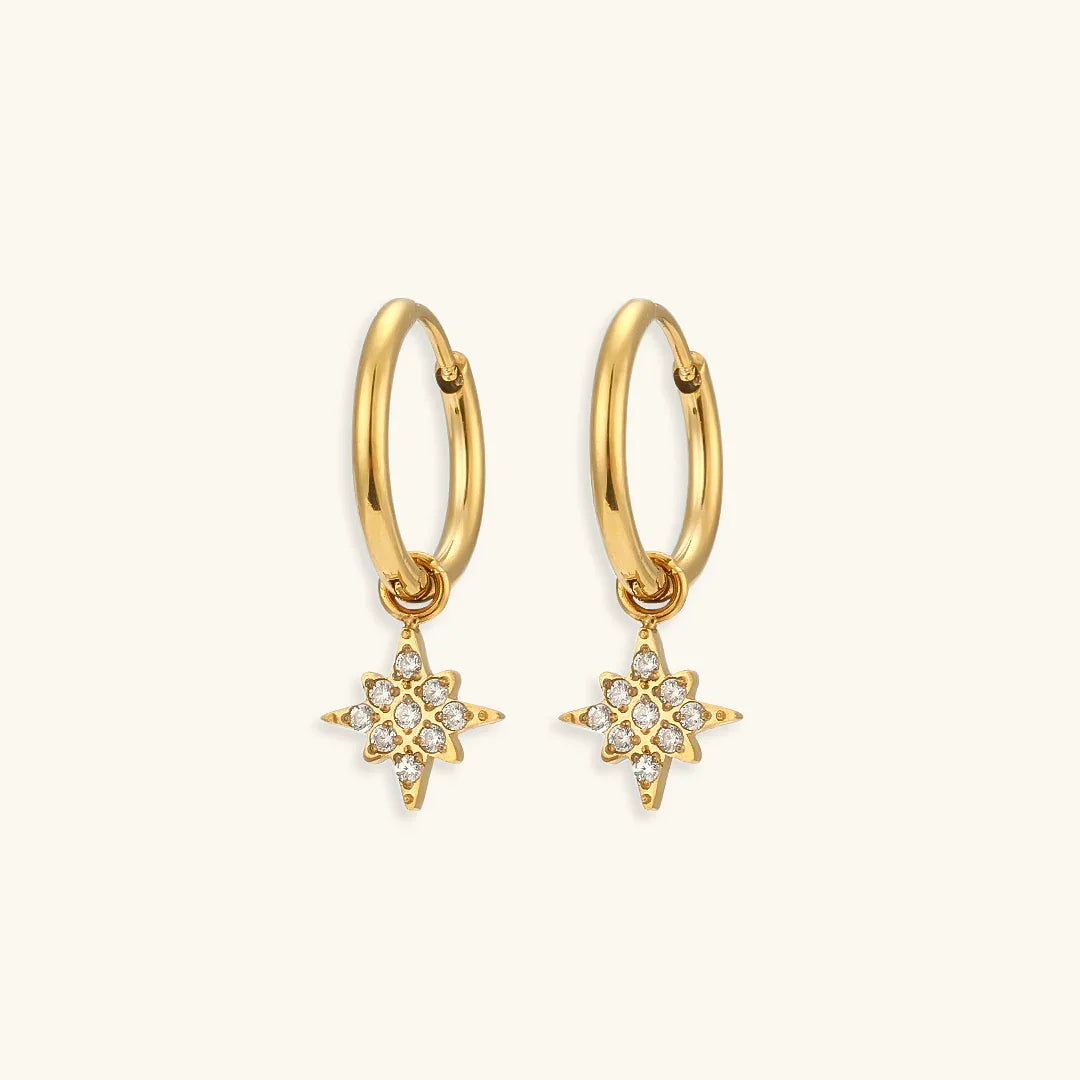 [Royal&Vicky]Margaret Gold Earrings