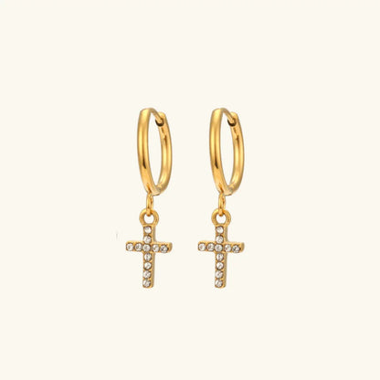 [Royal&Vicky]Margaret Gold Earrings