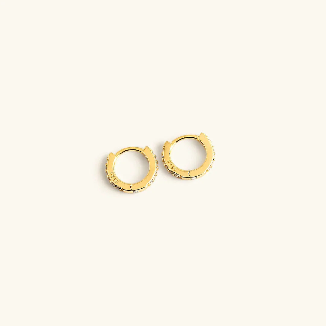 [Royal&Vicky]Terra Huggie Earrings
