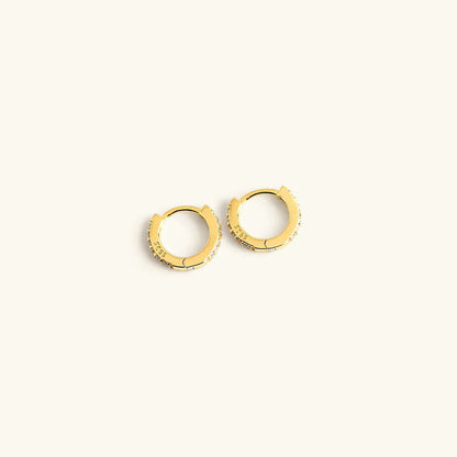 [Royal&Vicky]Terra Huggie Earrings