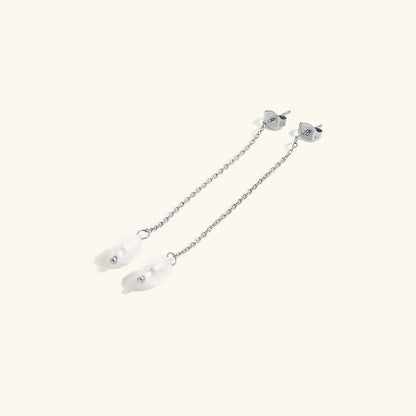 [Royal&Vicky]Tessa Pearl Tassel Earrings