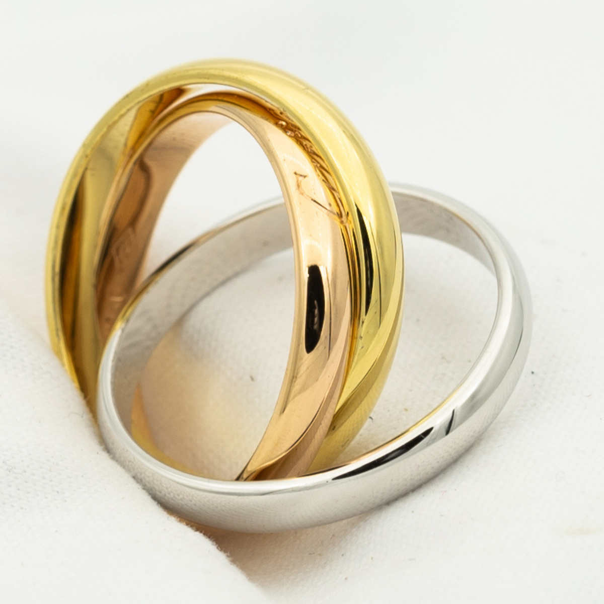 [Royal&Vicky]TRINITY RING GOLD PINK GOLD SILVER
