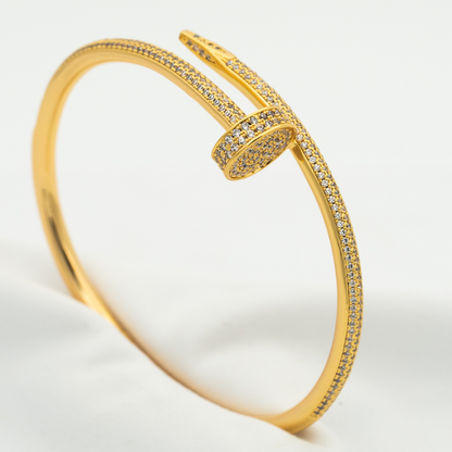 [Royal&Vicky]JUSTE BRACELET 3.5MM ALL DIAMONDS