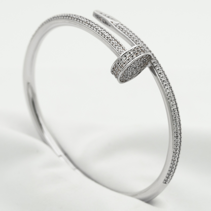 [Royal&Vicky]JUSTE BRACELET 3.5MM ALL DIAMONDS