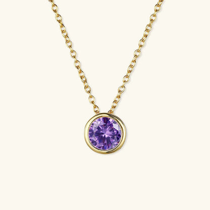 [Royal&Vicky]Amelia Birthstone Necklace
