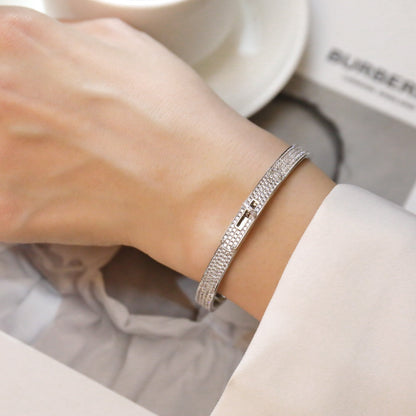 [Royal&Vicky]KELLY BRACELET DIAMOND PAVED