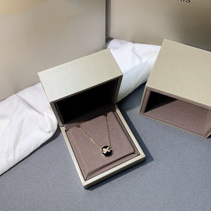 [Royal&Vicky]JEUX DE PINK GOLD DIAMOND NECKLACE
