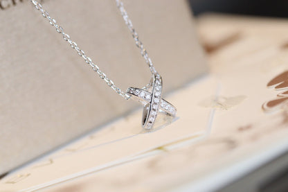 [Royal&Vicky]JEUX DE DIAMOND NECKLACE