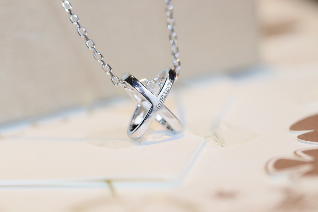 [Royal&Vicky]JEUX DE DIAMOND NECKLACE