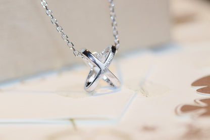 [Royal&Vicky]JEUX DE DIAMOND NECKLACE