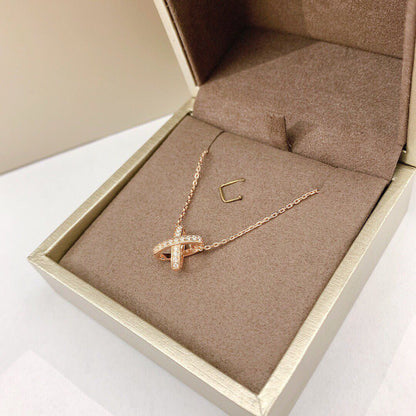 [Royal&Vicky]JEUX DE DIAMOND NECKLACE
