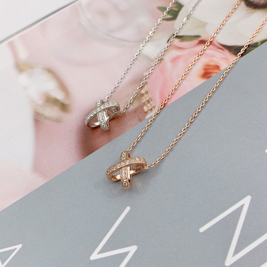 [Royal&Vicky]JEUX DE DIAMOND NECKLACE