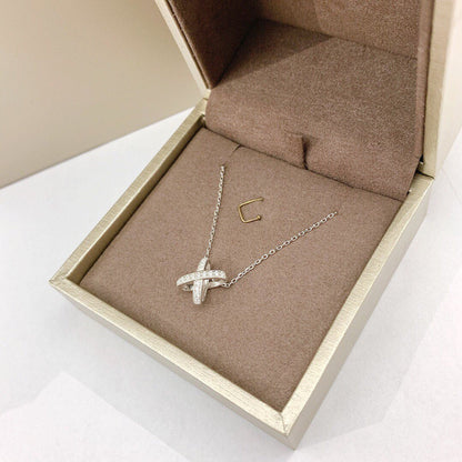 [Royal&Vicky]JEUX DE DIAMOND NECKLACE