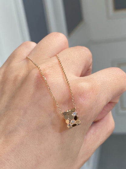 [Royal&Vicky]BEE LOVE DIAMOND NECKLACE