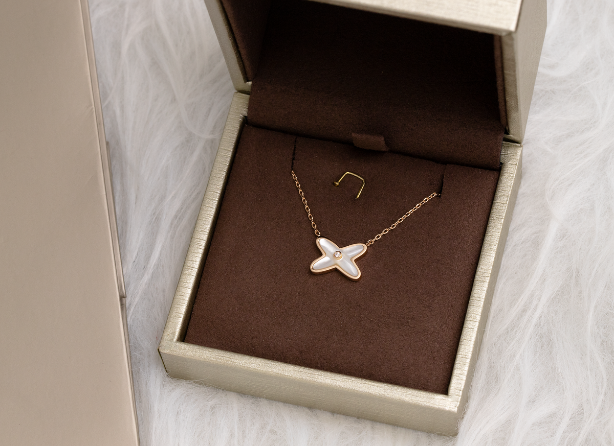 [Royal&Vicky]JEUX DE NECKLACE 1 DIAMOND