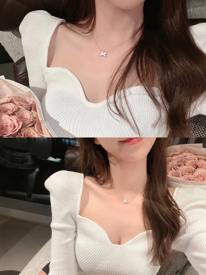 [Royal&Vicky]JEUX DE NECKLACE 1 DIAMOND
