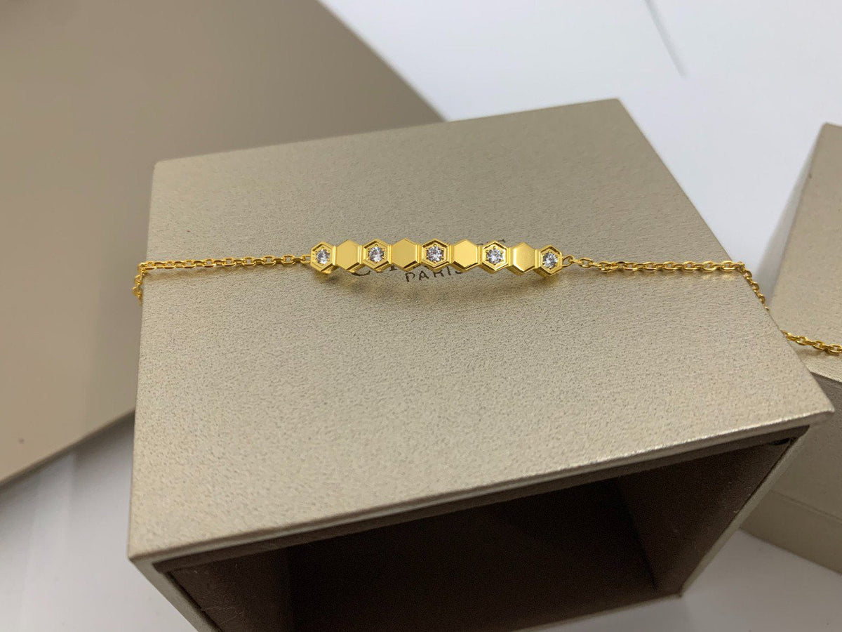 [Royal&Vicky]BEE LOVE BRACELET DIAMOND