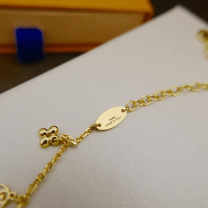 [Royal&Vicky]BLOOMING SUPPLE NECKLACE BRASS