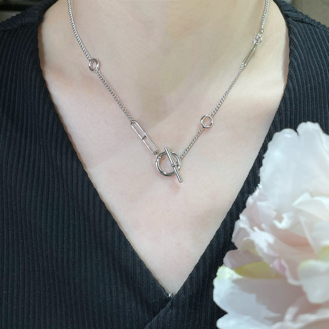 [Royal&Vicky]HM STERLING CHAINE D'ANCRE HEART