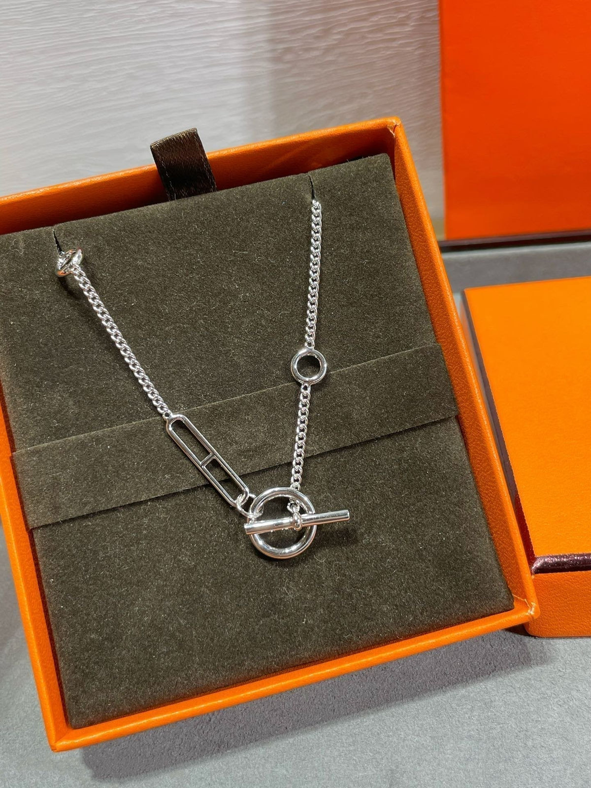 [Royal&Vicky]HM STERLING CHAINE D'ANCRE HEART