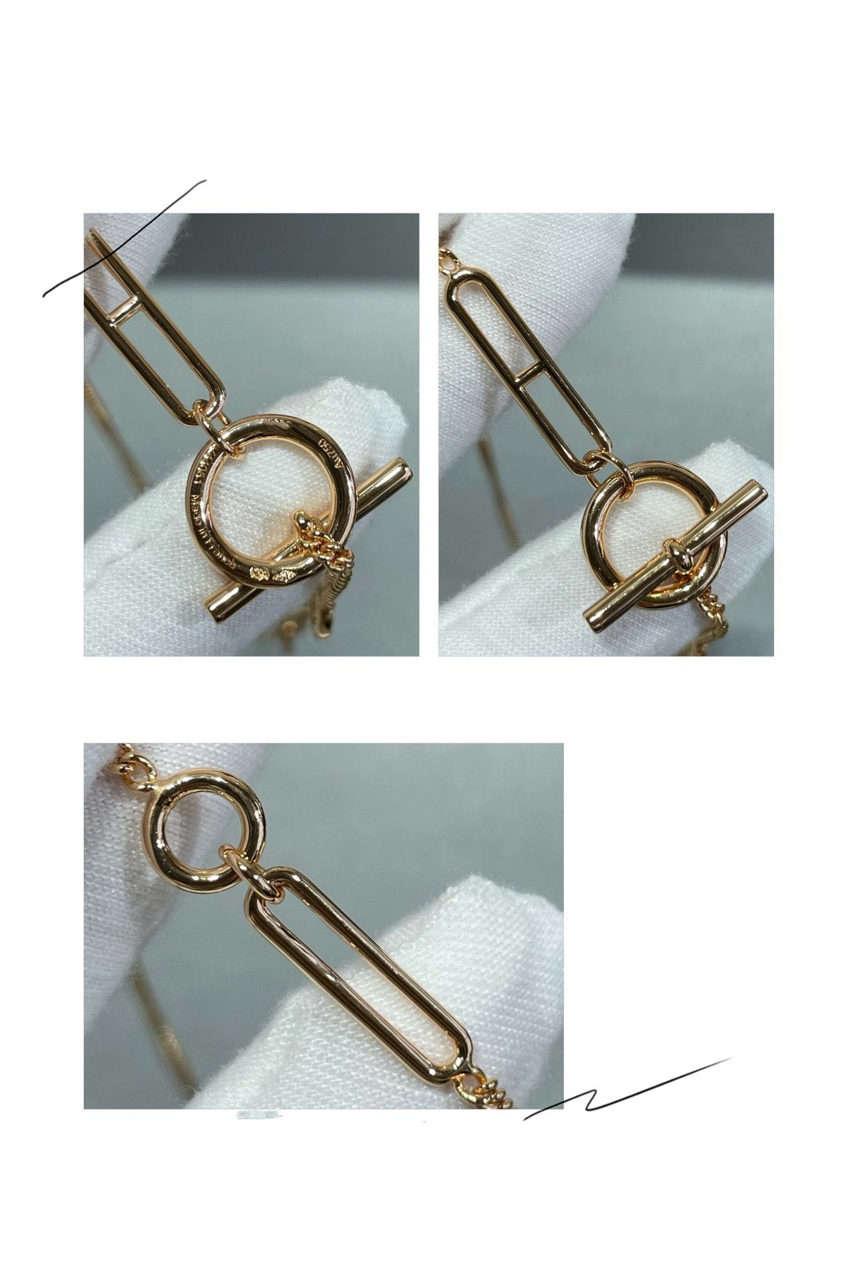 [Royal&Vicky]HM STERLING CHAINE D'ANCRE HEART