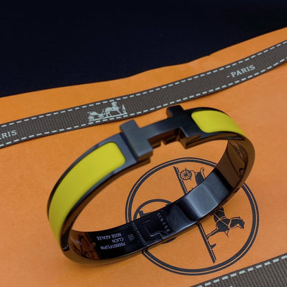 [Royal&Vicky]CLIC HM SO BLACK YELLOW BRACELET