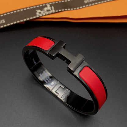 [Royal&Vicky]CLIC HM SO BLACK RED BRACELET
