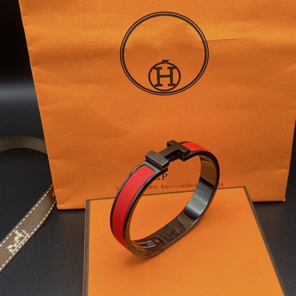 [Royal&Vicky]CLIC HM SO BLACK RED BRACELET