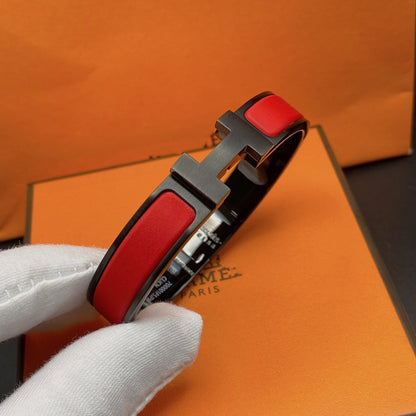 [Royal&Vicky]CLIC HM SO BLACK RED BRACELET