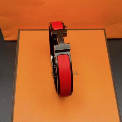 [Royal&Vicky]CLIC HM SO BLACK RED BRACELET