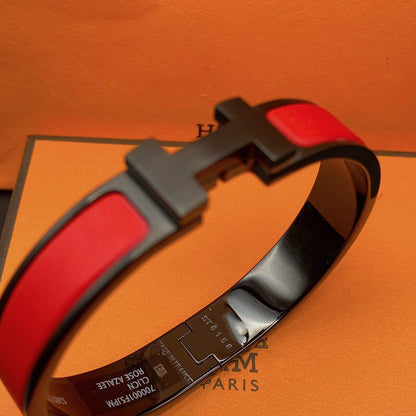 [Royal&Vicky]CLIC HM SO BLACK RED BRACELET