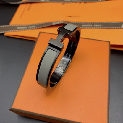 [Royal&Vicky]CLIC HM SO BLACK GREY BRACELET