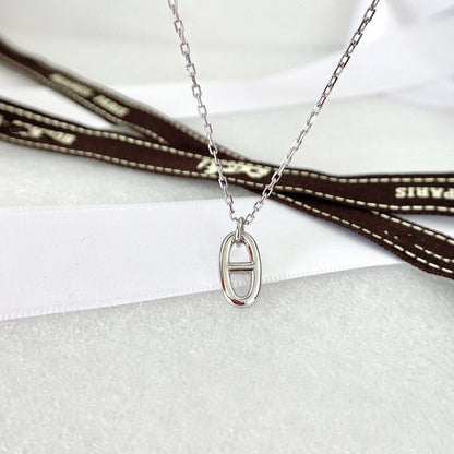 [Royal&Vicky]HM PIG NOSE NECKLACE