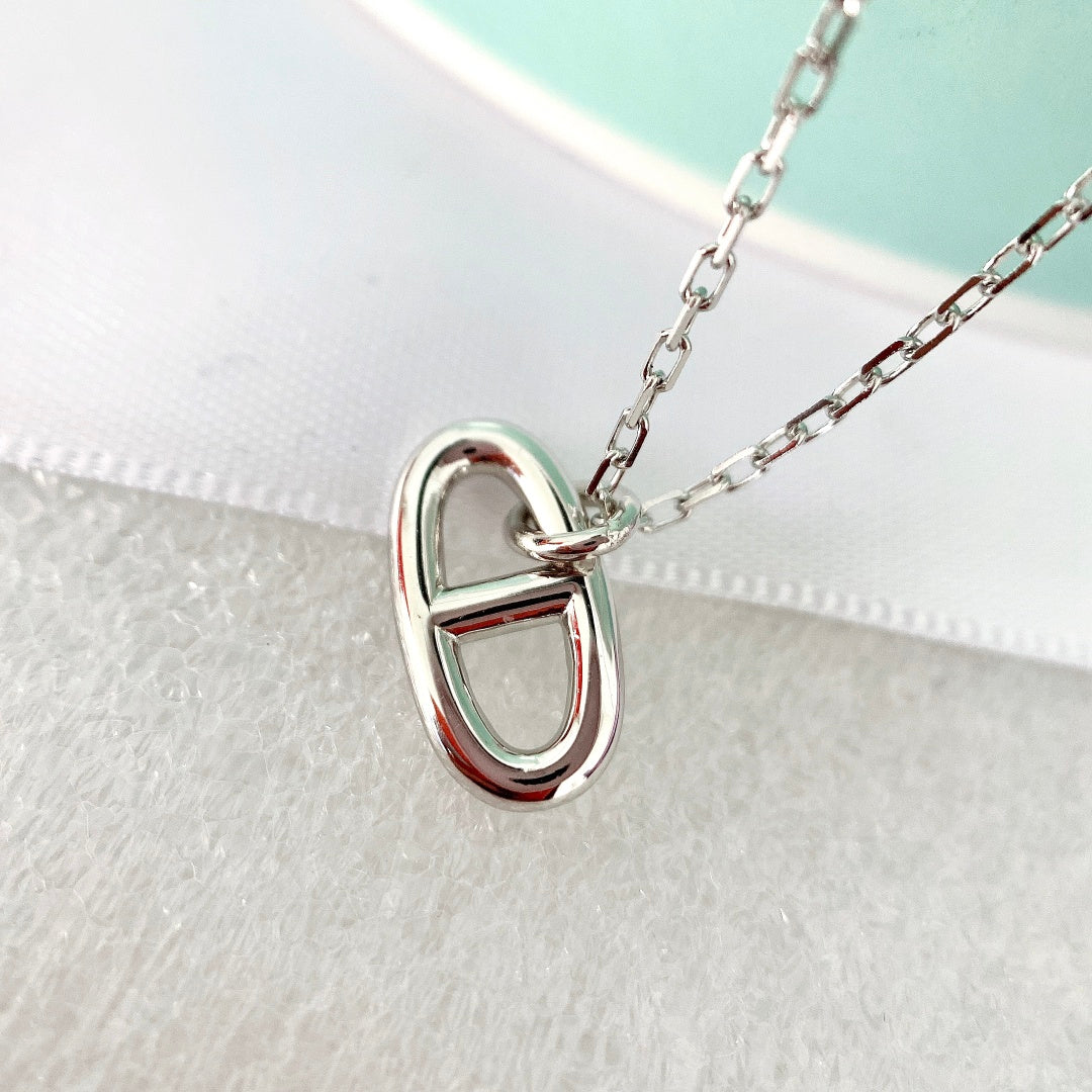 [Royal&Vicky]HM PIG NOSE NECKLACE