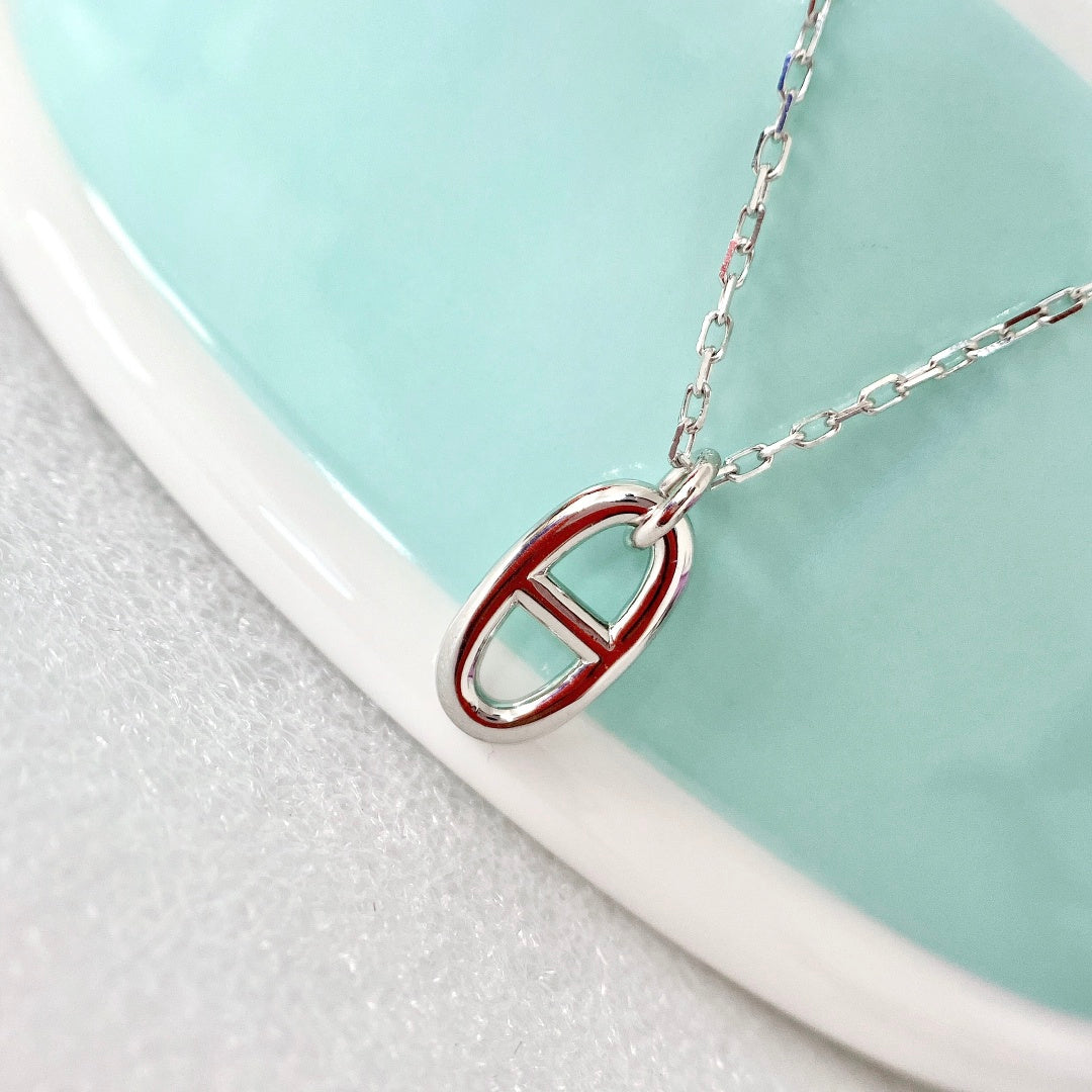 [Royal&Vicky]HM PIG NOSE NECKLACE