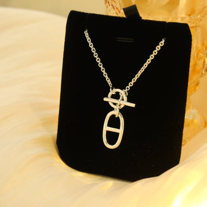 [Royal&Vicky]HM CHAINE D'ANCRE PENDANT NECKLACE STERLING SILVER