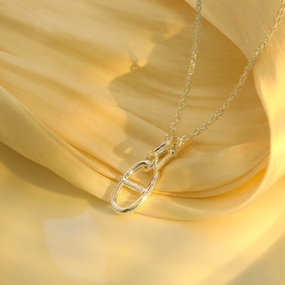 [Royal&Vicky]HM CHAINE D'ANCRE PENDANT NECKLACE STERLING SILVER