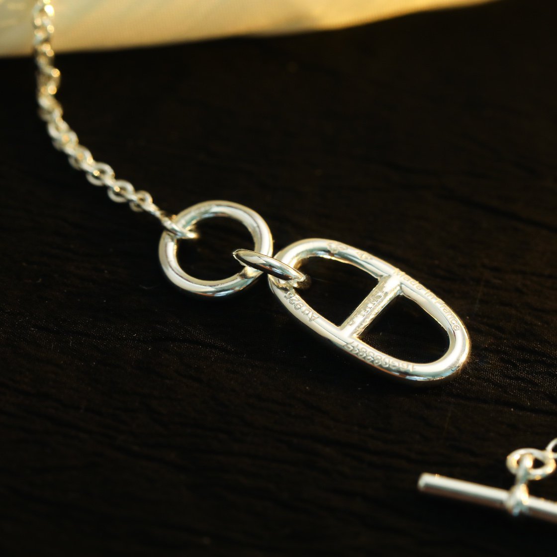 [Royal&Vicky]HM CHAINE D'ANCRE PENDANT NECKLACE STERLING SILVER