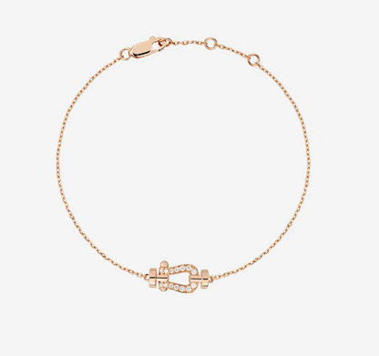[Royal&Vicky]FORCE 10 FULL DIAMOND BUCKLE CHAIN LINK MINI MODEL