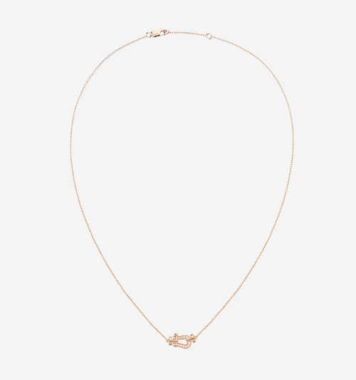 [Royal&Vicky]FORCE 10 DIAMOND PINK GOLD NECKLACE MINI MODEL