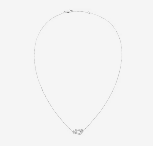 [Royal&Vicky]FORCE 10 DIAMOND SILVER NECKLACE MINI MODEL