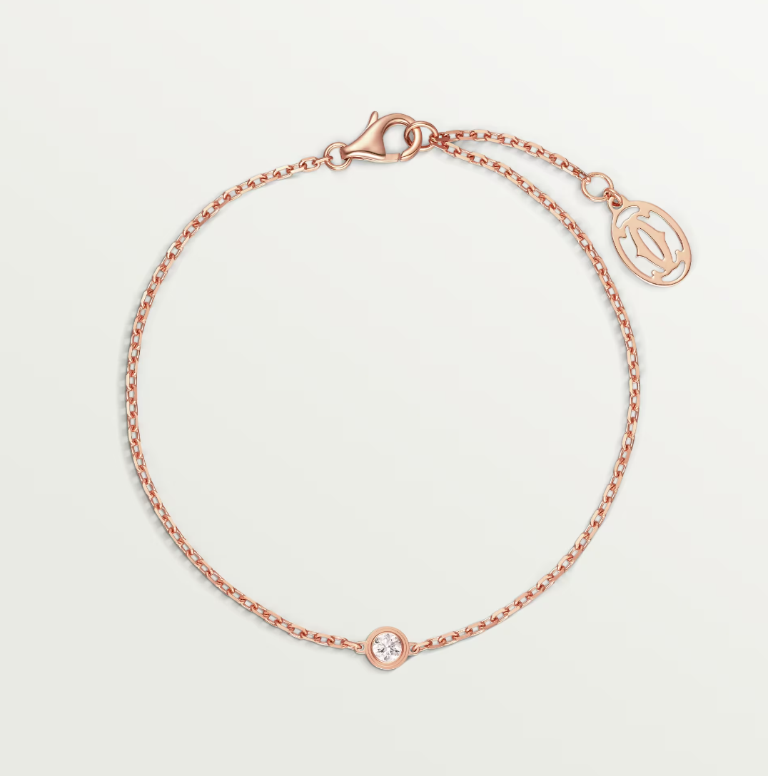 [Royal&Vicky]DAMOUR DIAMOND LINK BRACELET